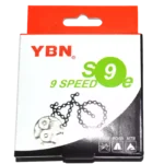 Boîte chaîne vélo YBN 9 vitesses.