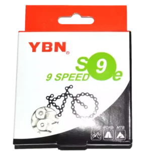 Boîte chaîne vélo YBN 9 vitesses.