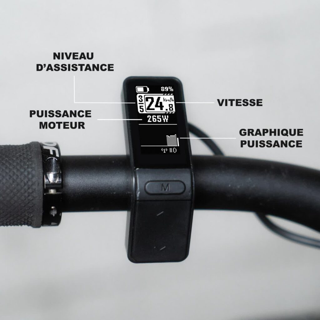KIT conversion vélo électrique 36V 48V 250W - Contrôleur, Affichage